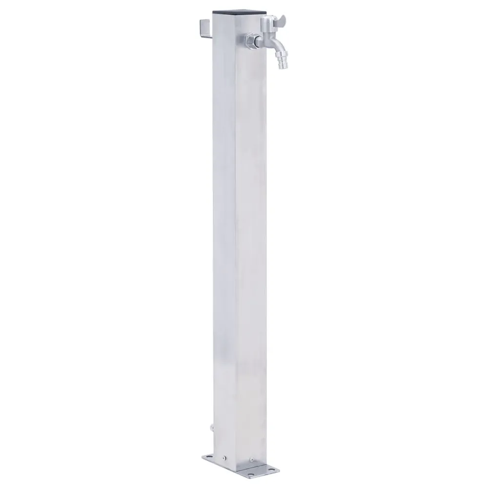 Professionele Nauwkeurige Waterzuil vierkant 40 cm roestvrij staal
