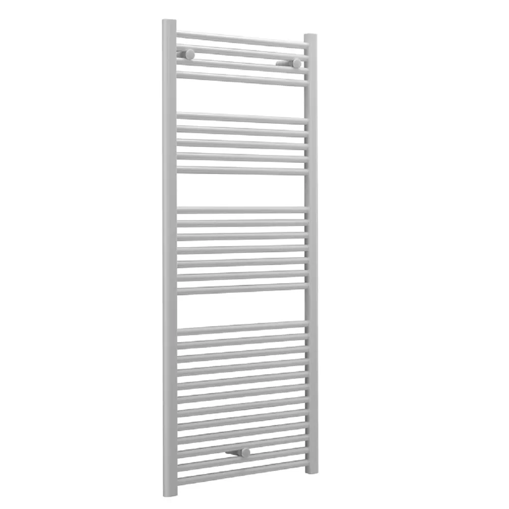 Towel warmer radiator Lazzarini Sanremo 1420x450 center distance 400 sneeuwwit - Met Inklapbaar Blad