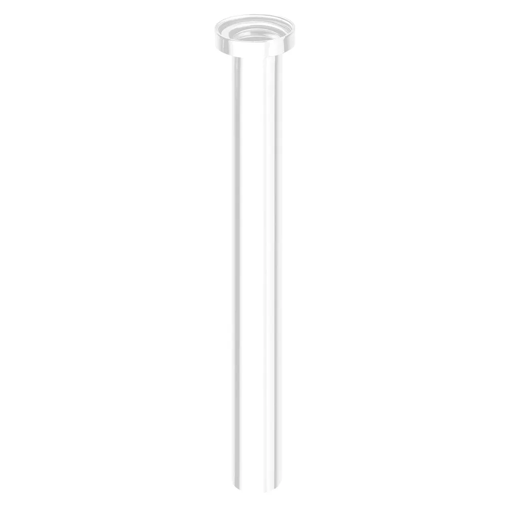 Vertical matte ivoor tube 400mm long, cuttable Paffoni siphon code ZACC240BO