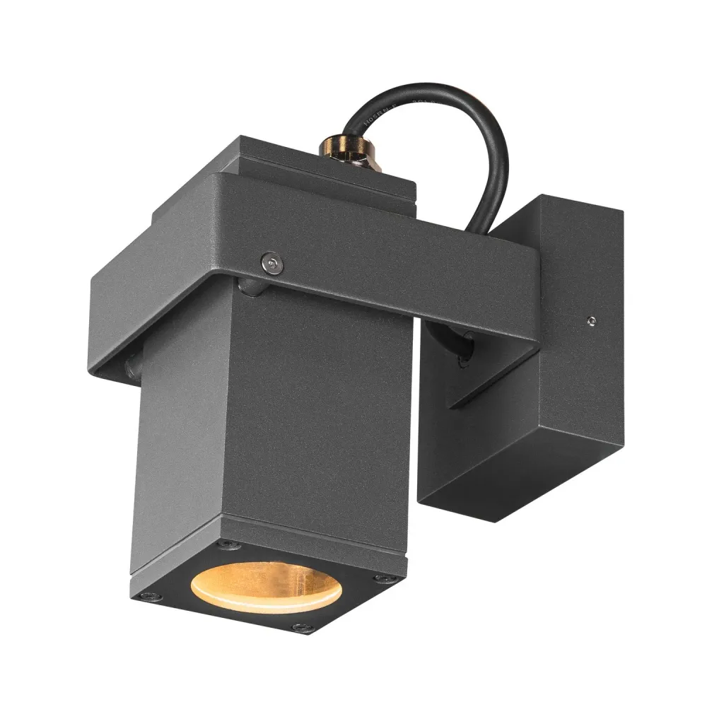 SLV Buitenlamp THEO BRACKET IP65 Antraciet IP65 | Stof- en Waterdicht