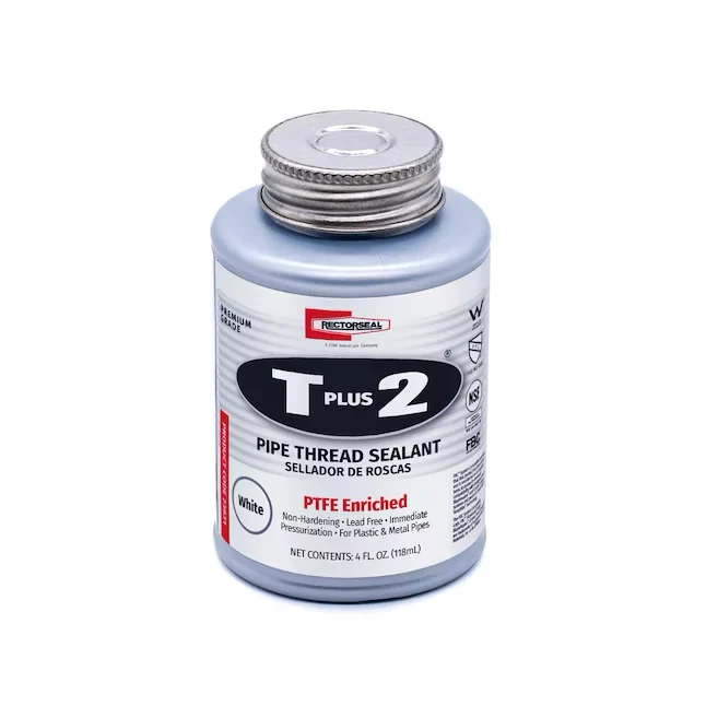 Waterbesparend RectorSeal T Plus 2 PTFE Pipe Thread Sealant 4 oz
