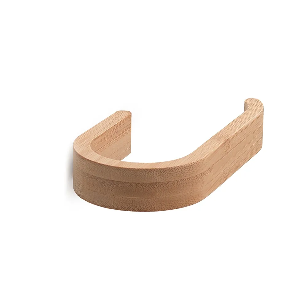 Bamboo toilet paper holder Gedy Himalaya series - Natural