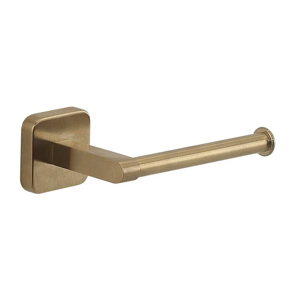 Douchegordijn Rail Gedy Tonga model toilet paper holder 14.3x6.9xH4.7 cm - Matte Gouden