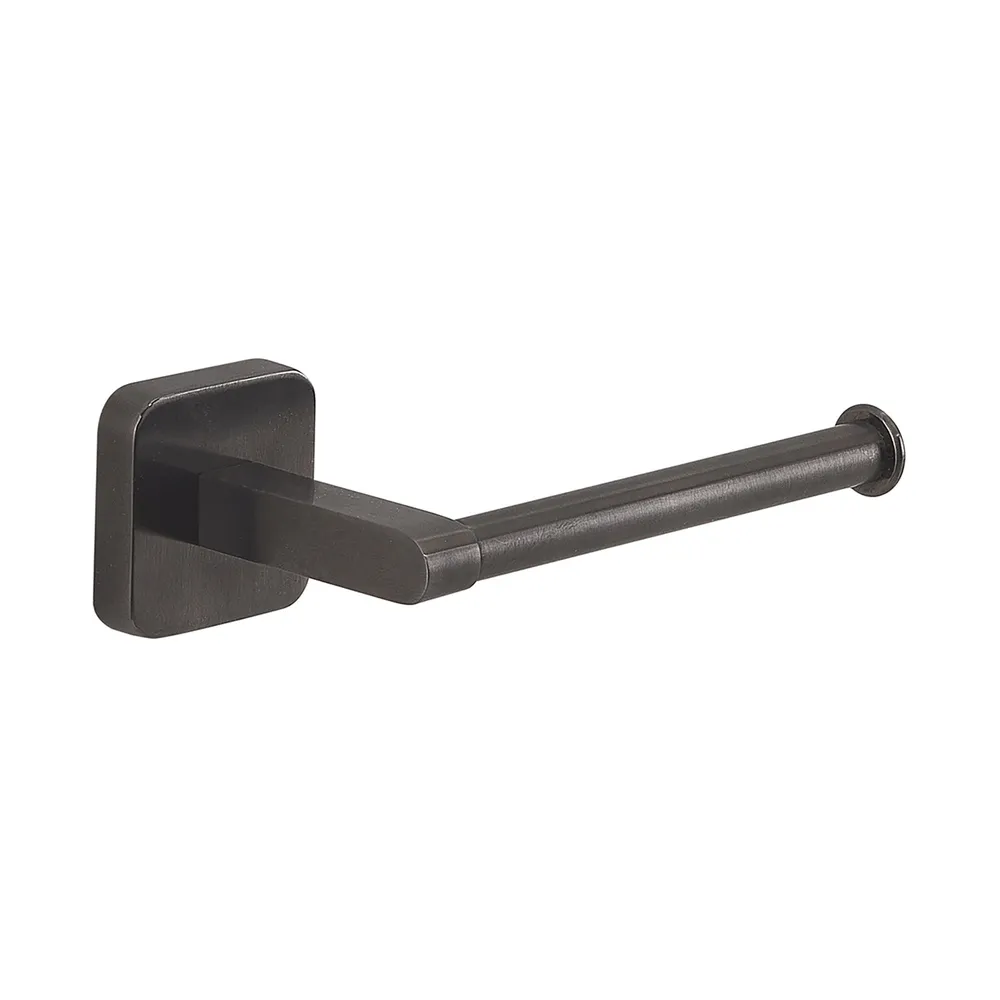 Gedy Tonga model toilet paper holder 14.3x6.9xH4.7 cm - Gun Metalen
