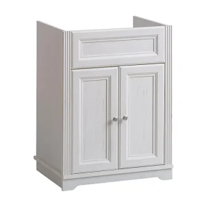 Kast Onder Wastafels PALACE CUW60 2D 60x46x79 Wit