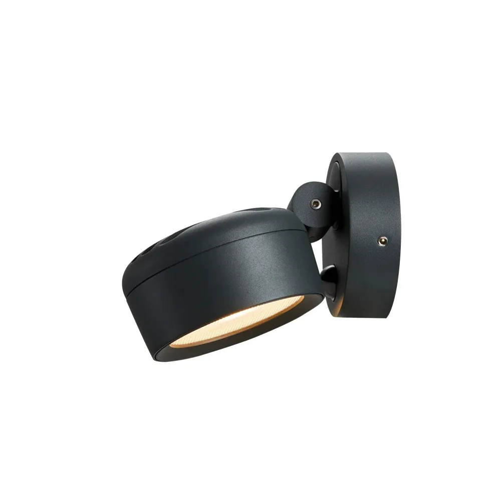 SLV Buitenlamp ESKINA SPOT SENSOR IP54 Antraciet