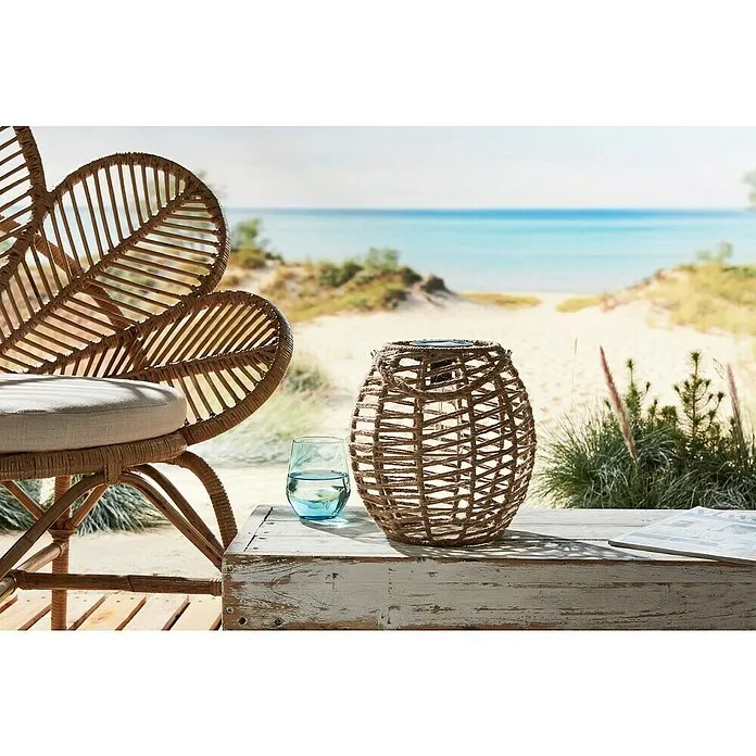 Solar led-decoratielamp Tortoli - l x b x h: 250 x 250 x 255 mm, Accuduur: 6 u
