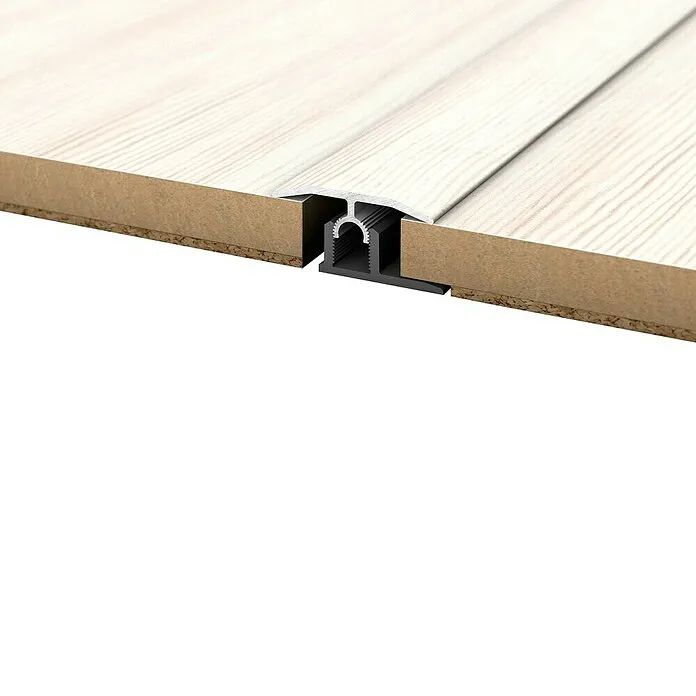 Professionele Industriële MyStyle MyArt Universeel profiel Hickson Larch - 1 m x 34 mm x 15 mm, Montagemethode: Insteken