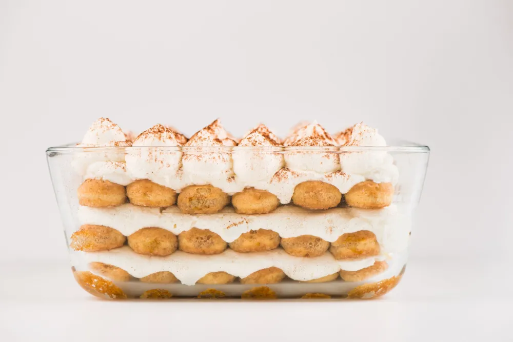 Glazen Tiramisu-vorm