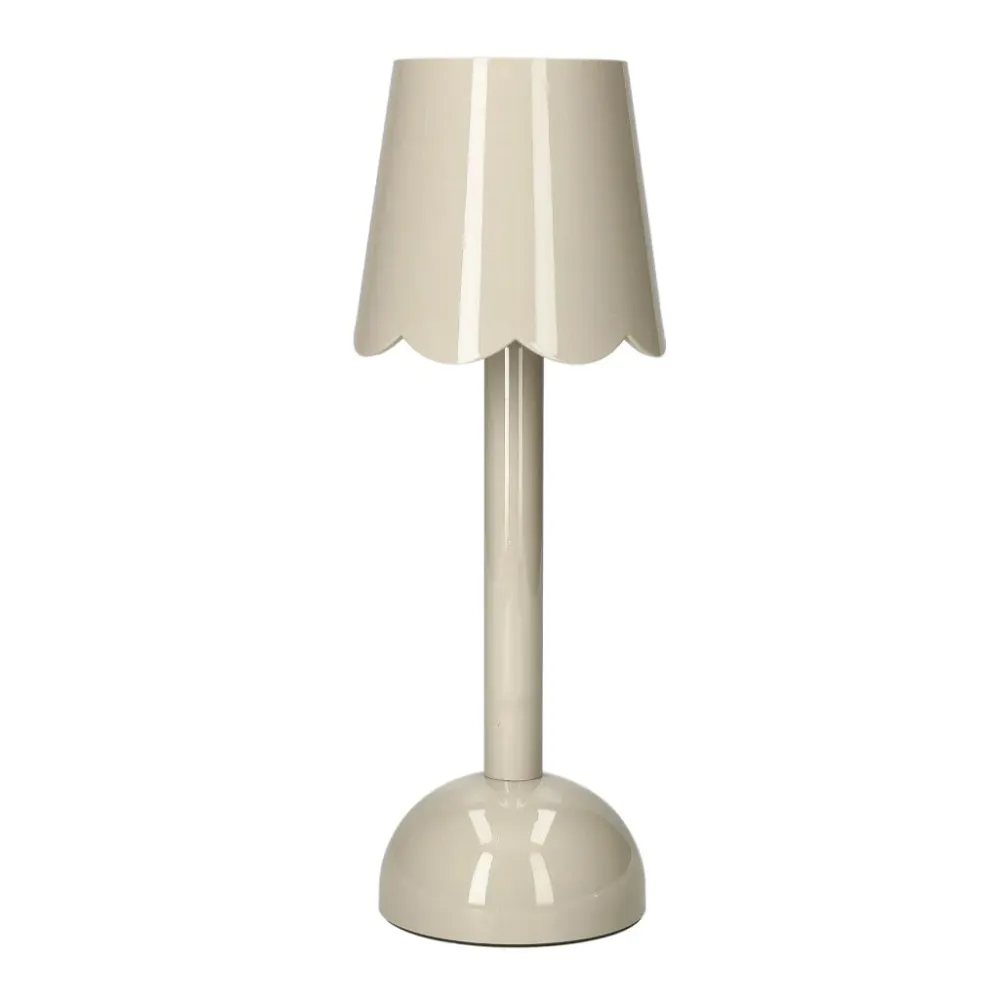 Addison Ross - Scallop Tafellamp LED - Cappuccino - 28 cm