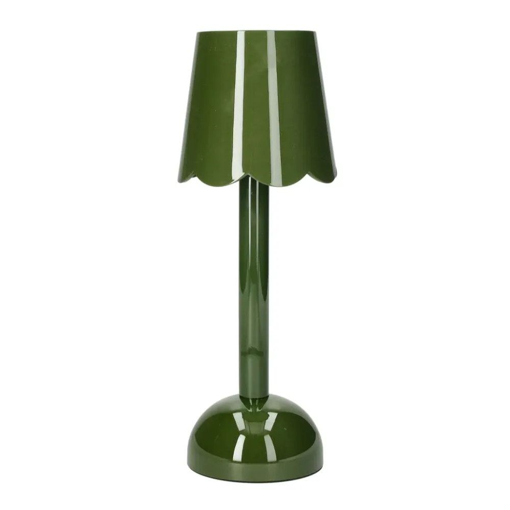 Addison Ross - Scallop Tafellamp LED - Khaki - 28 cm
