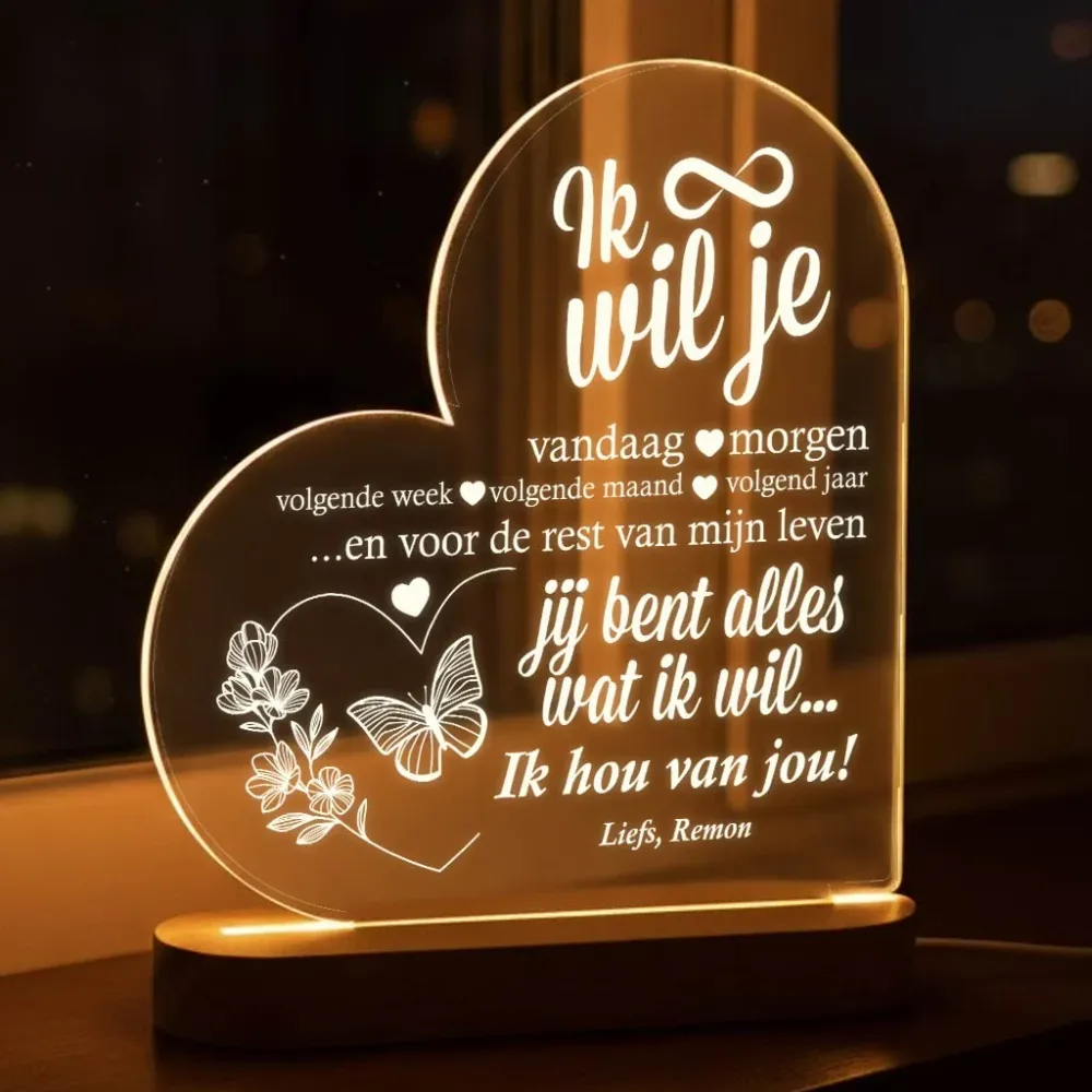 Alles wat ik wil - Ledlamp