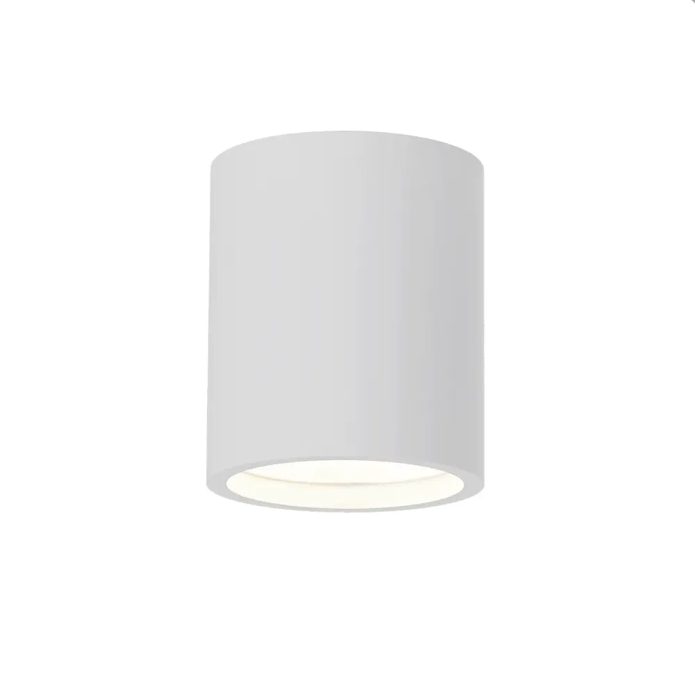 Artdelight plafondlamp Toulouse - 1 lichts - 11 x 13 cm - wit