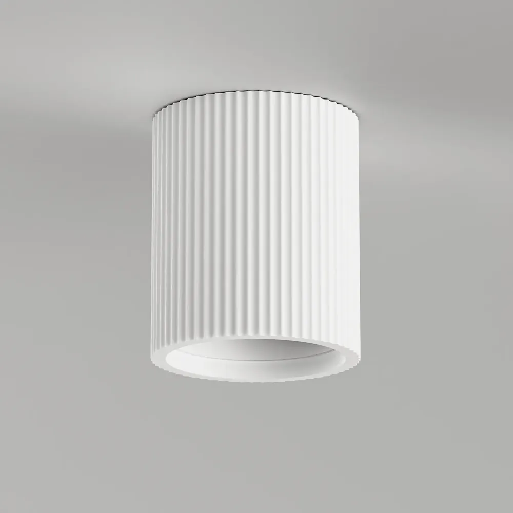 Artdelight plafondlamp Toulouse - 1 lichts - 11 x 13 cm - wit