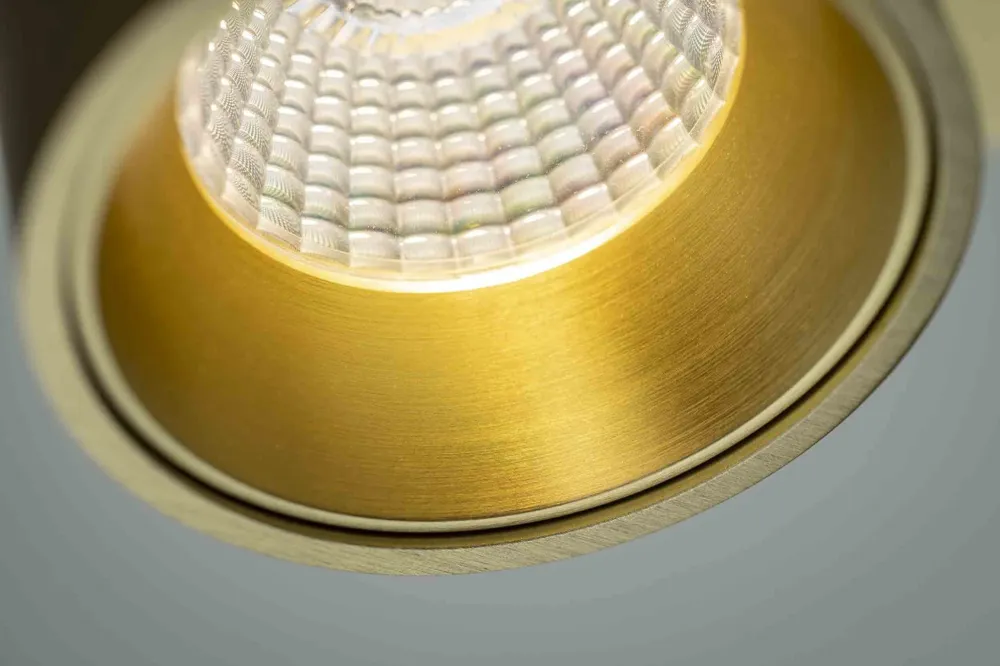 Artdelight spot Laguna - 2 lichts - 22 x 9.5 cm - mat goud