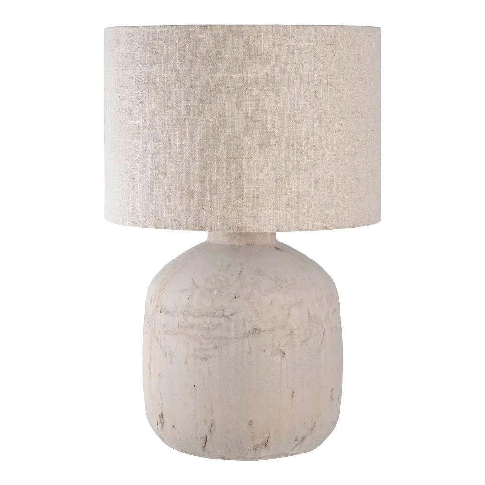 Artichok Maxim Keramieken Tafellamp - Beige