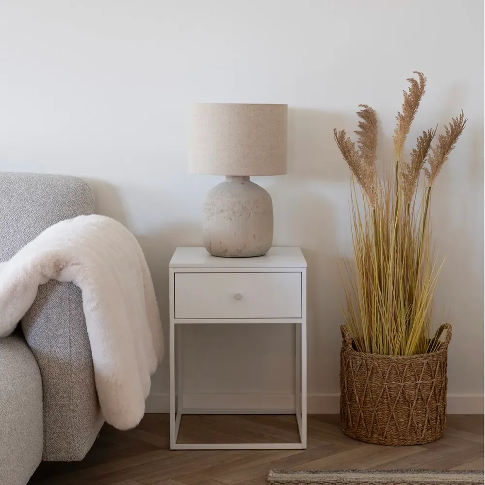 Artichok Maxim Keramieken Tafellamp - Beige