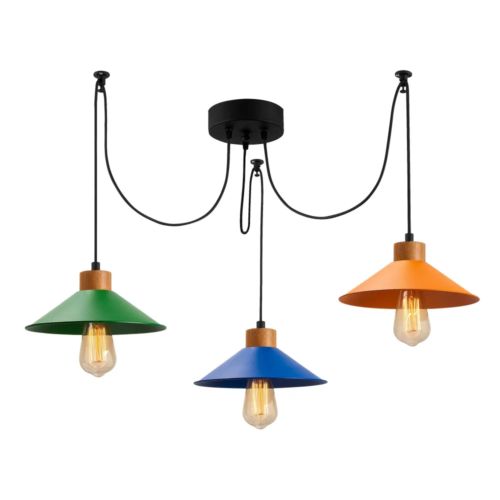 3-lichts Hanglamp Casey Asir Group