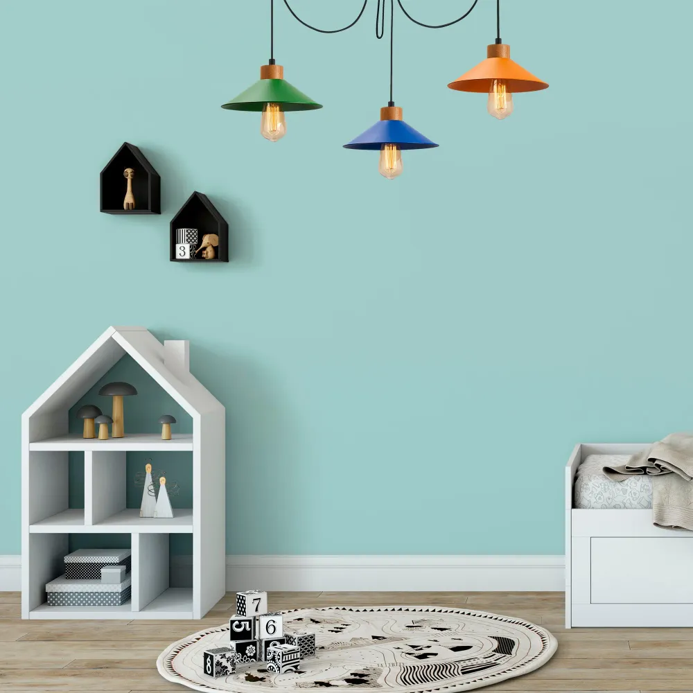 3-lichts Hanglamp Casey Asir Group