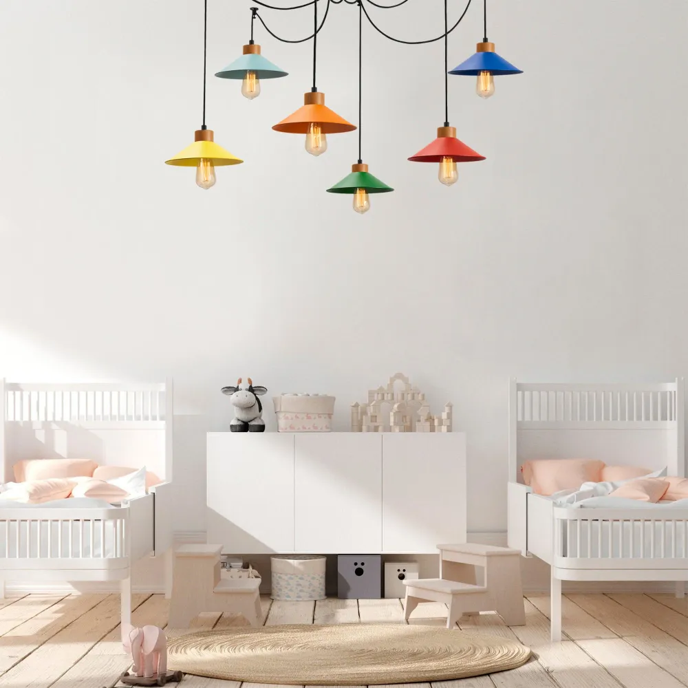 6-lichts Hanglamp Casey Asir Group