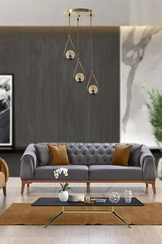 Hanglamp Drop 3-lichts Asir Group
