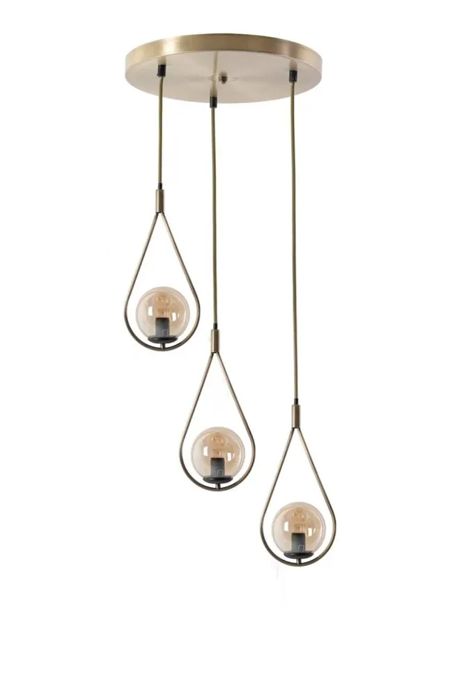 Hanglamp Drop 3-lichts Asir Group