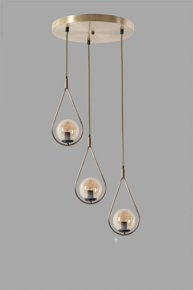 Hanglamp Drop 3-lichts Asir Group