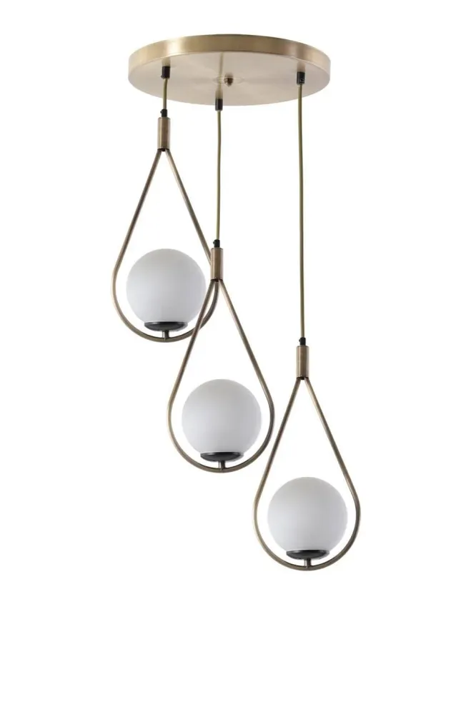 Hanglamp Drop 3-lichts Asir Group