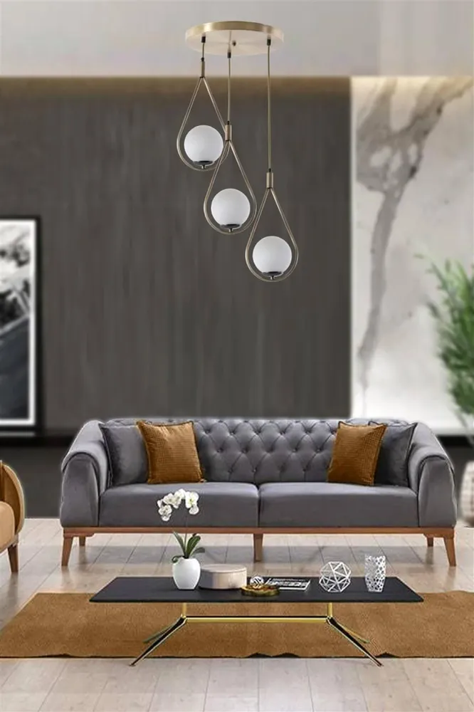 Hanglamp Drop 3-lichts Asir Group