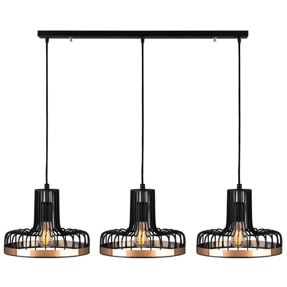 Hanglamp eettafel Isa 3-lichts Asir Group