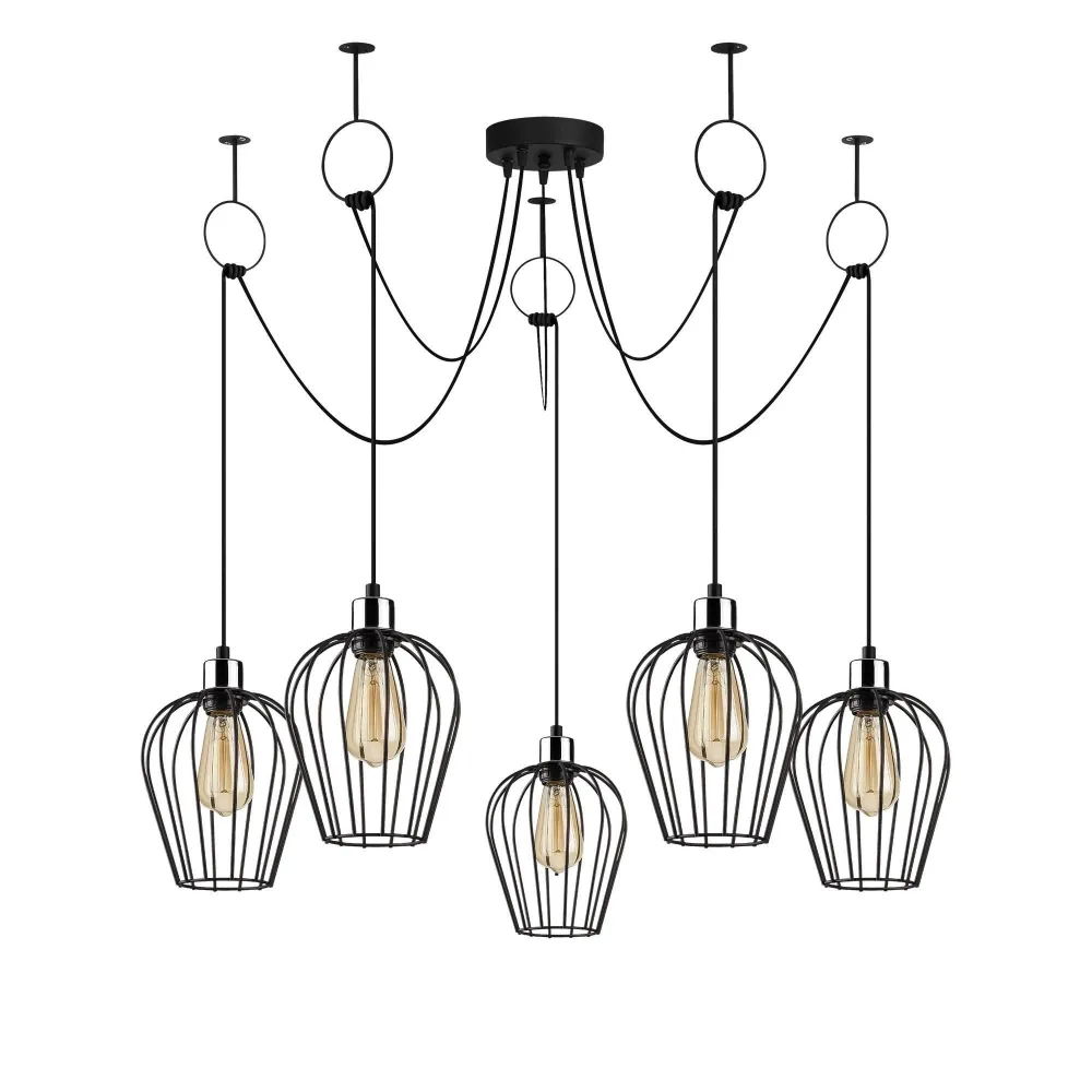 Hanglamp Zara 5-lichts Asir Group