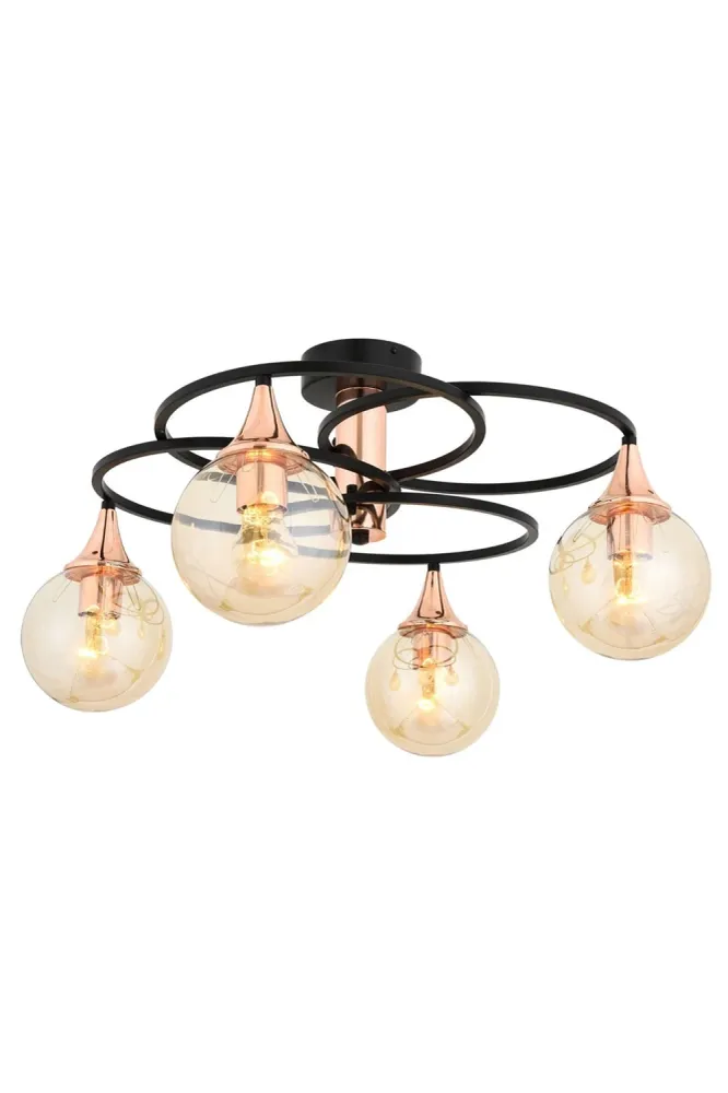 Plafondlamp Darnall 4-lichts Asir Group