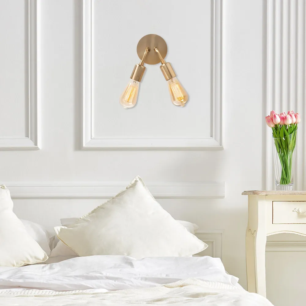 Wandlamp Durrant 2-lichts Asir Group