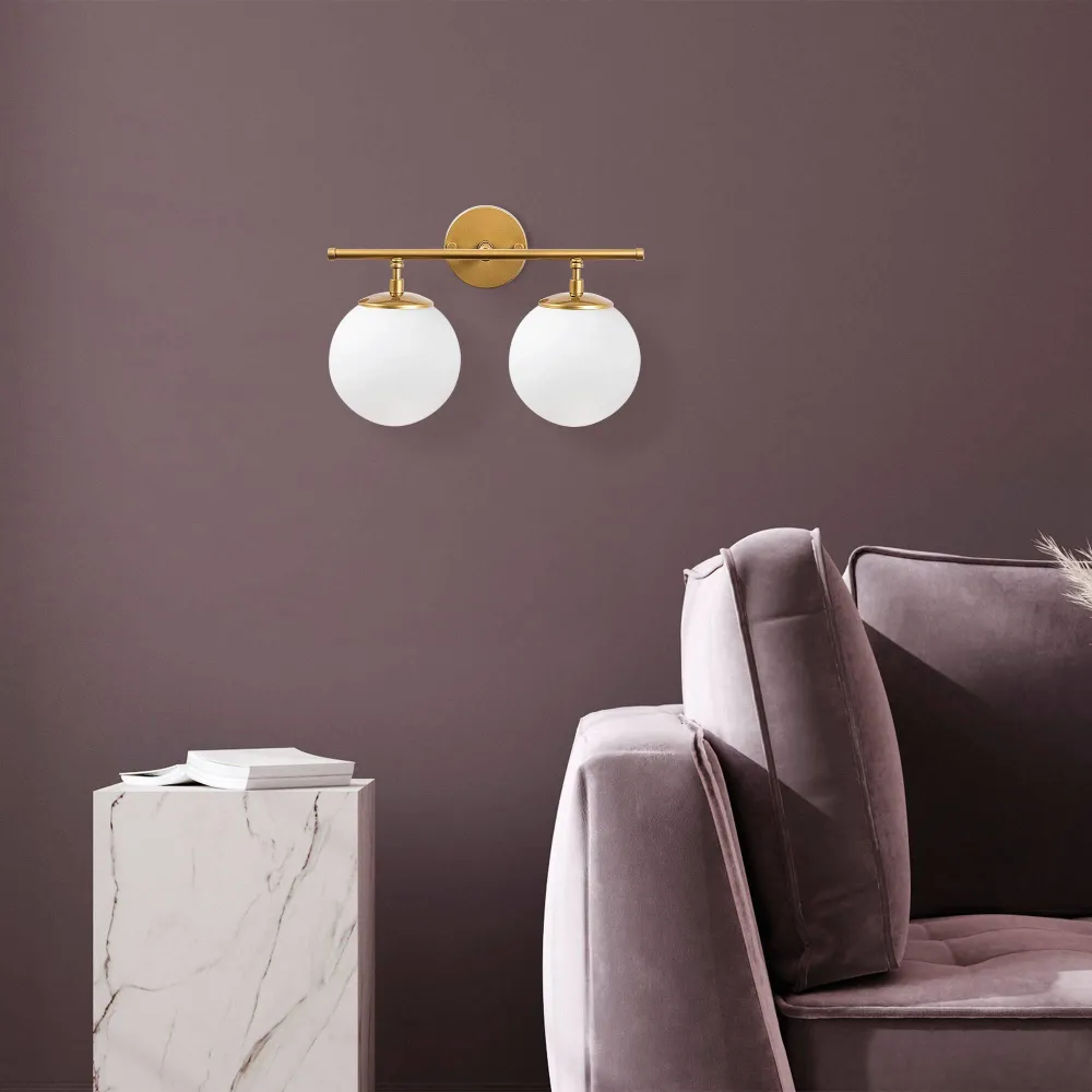 Wandlamp Roe 2-lichts Asir Group