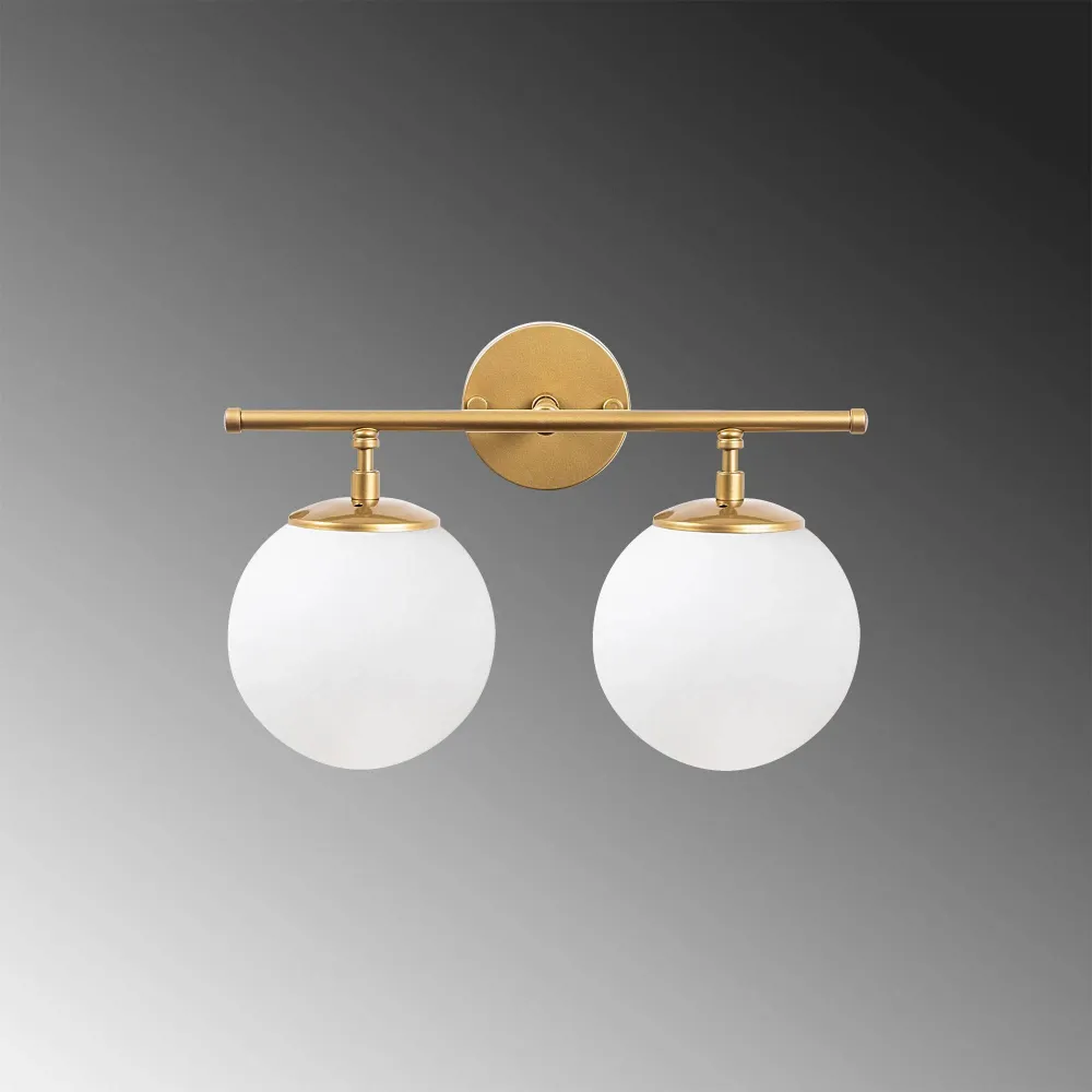 Wandlamp Roe 2-lichts Asir Group
