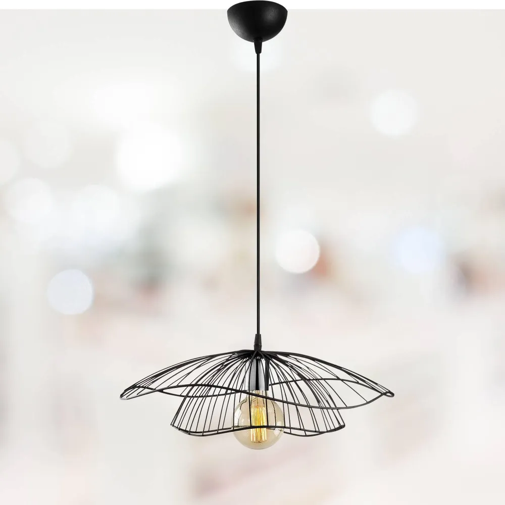 Zwarte hanglamp Fien metaal Asir Group
