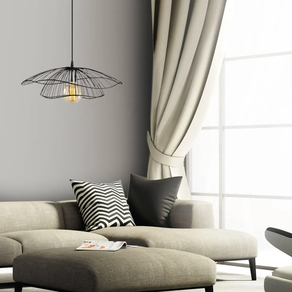 Zwarte hanglamp Fien metaal Asir Group