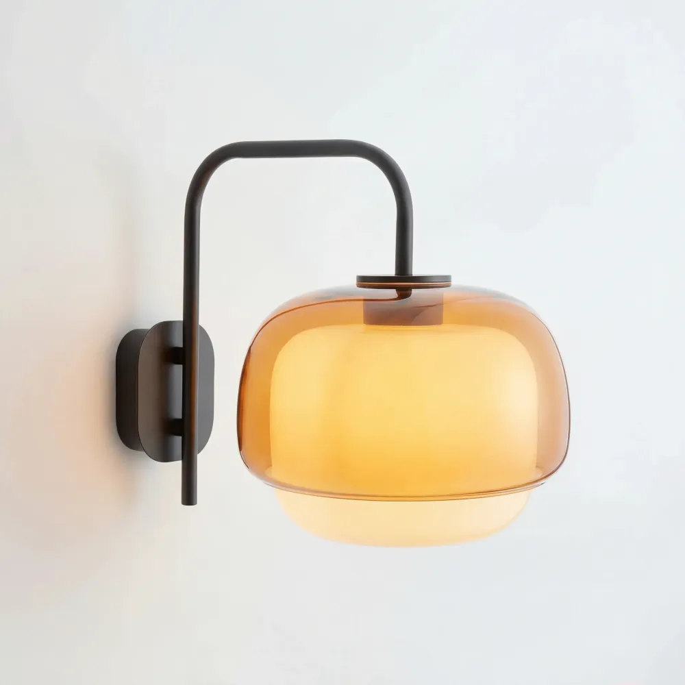 Alenya Nordic kleurrijke glazen wandlamp At Ease Home Life