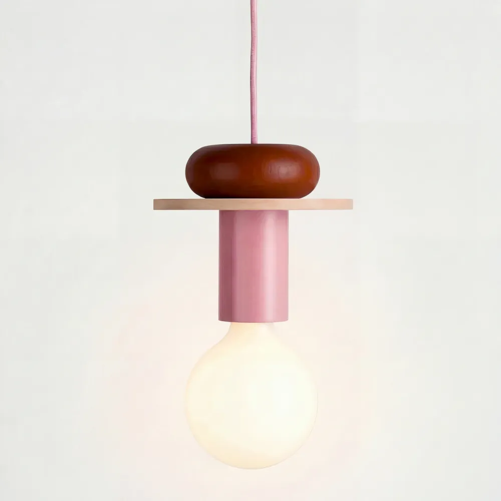 Alvar Multicolor Geometrische Houten Hanglamp At Ease Home Life
