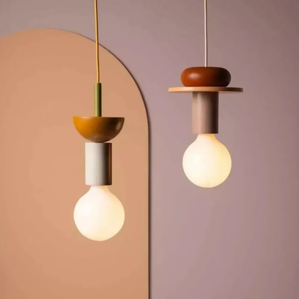 Alvar Multicolor Geometrische Houten Hanglamp At Ease Home Life