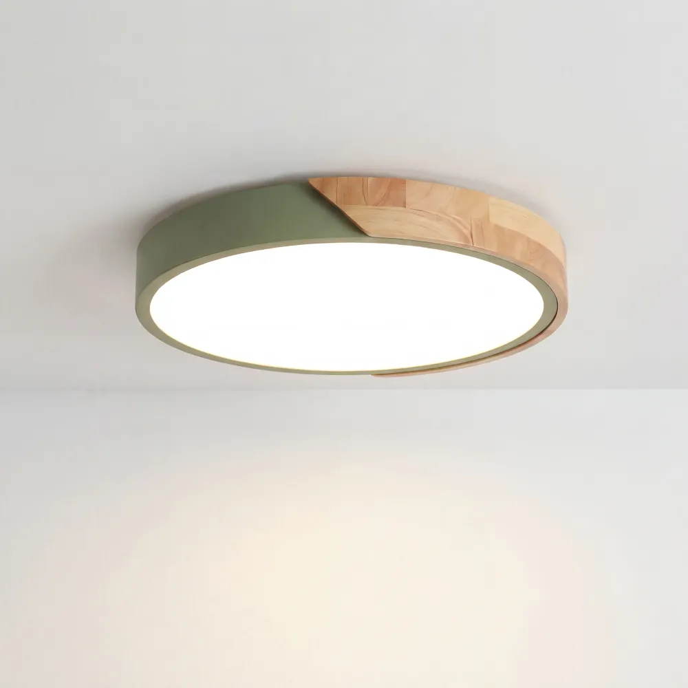 Apollo Macaron ronde dimbare plafondlamp Groente At Ease Home Life