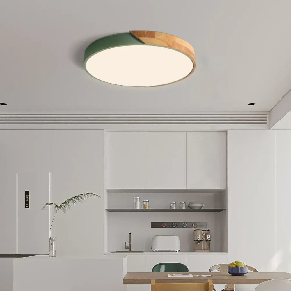 Apollo Macaron ronde dimbare plafondlamp Groente At Ease Home Life