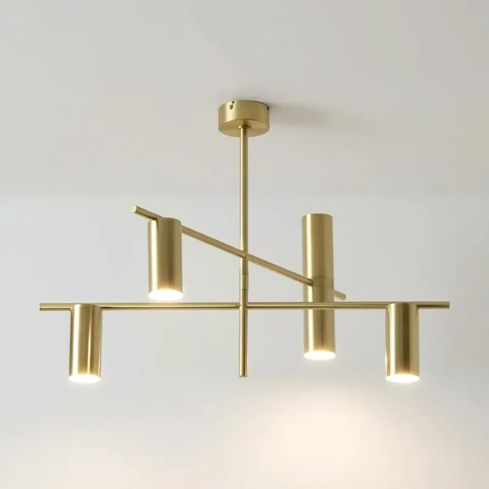 Caelithra Nordic Lange Cilinder Kroonluchter At Ease Home Life
