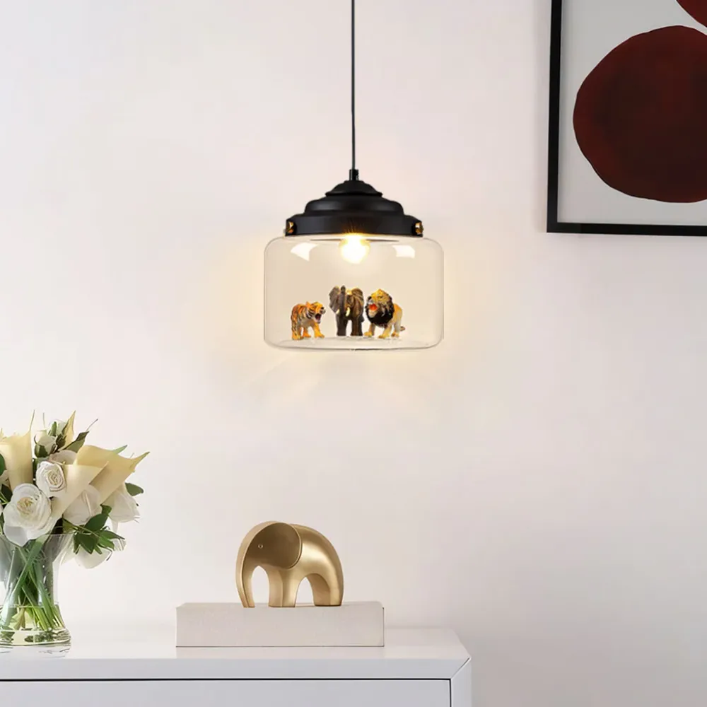 Calliope Zoo Glazen Hanglamp At Ease Home Life