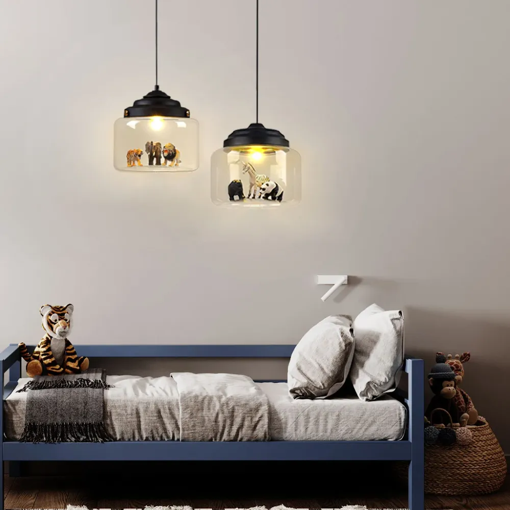 Calliope Zoo Glazen Hanglamp At Ease Home Life