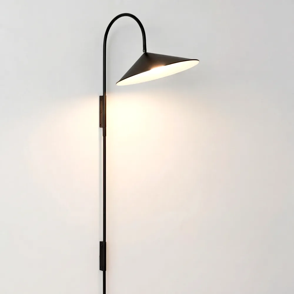 Cernunnos Arum draaibare wandlamp Zwart At Ease Home Life