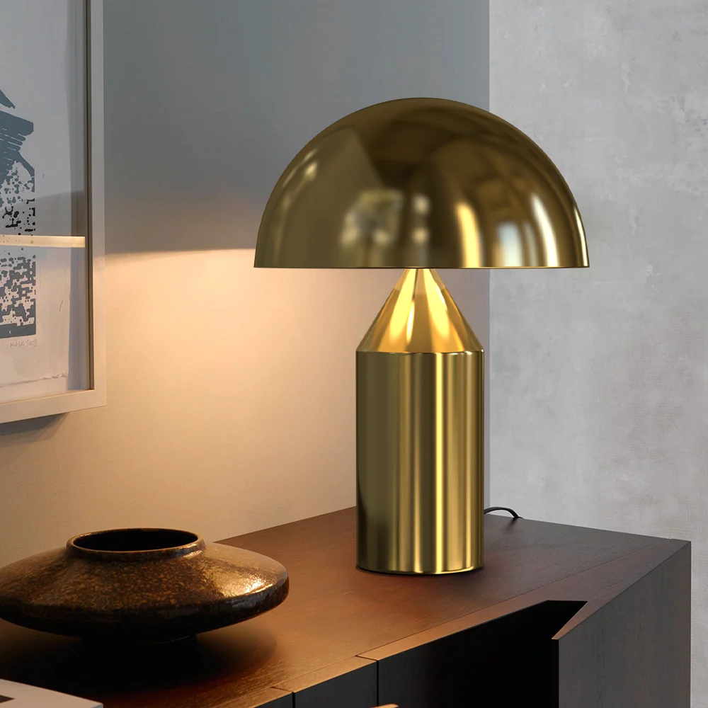 Conn paddestoel tafellamp Goud At Ease Home Life