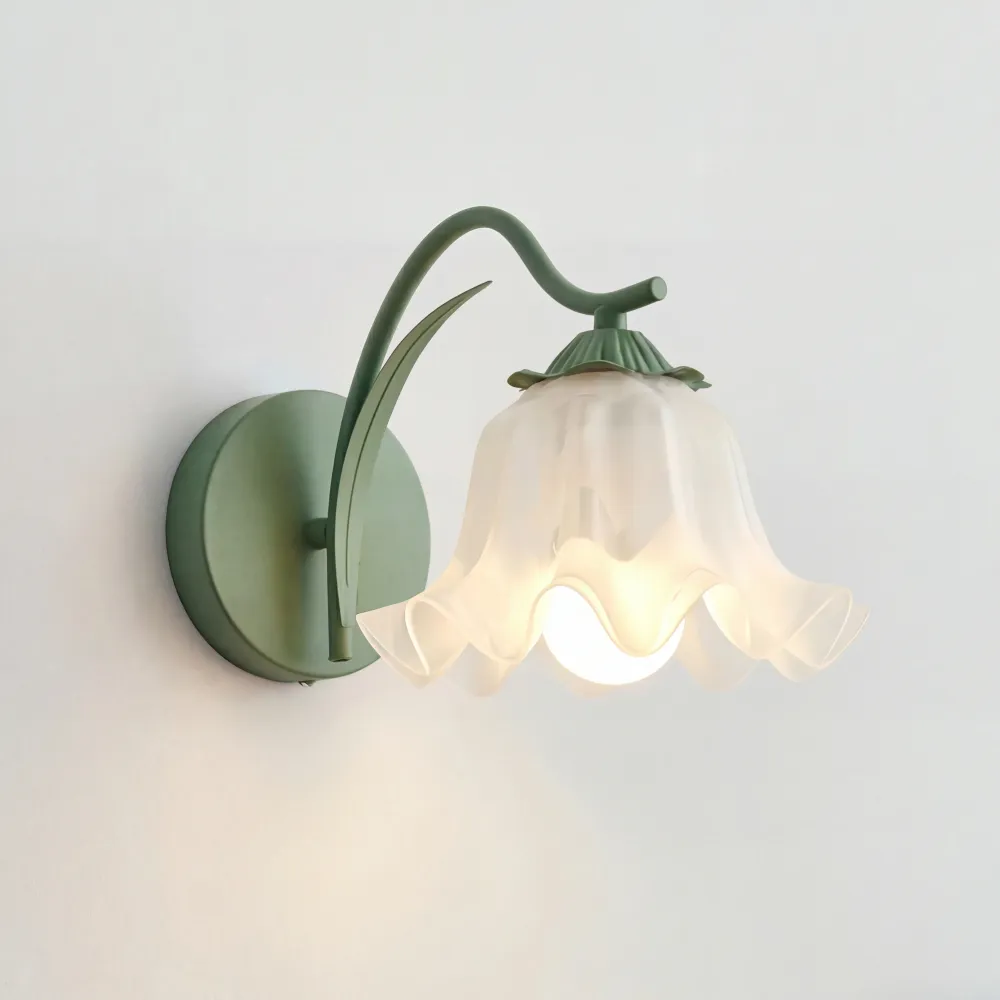 Denise Franse landelijke acryl bloemen wandlamp At Ease Home Life