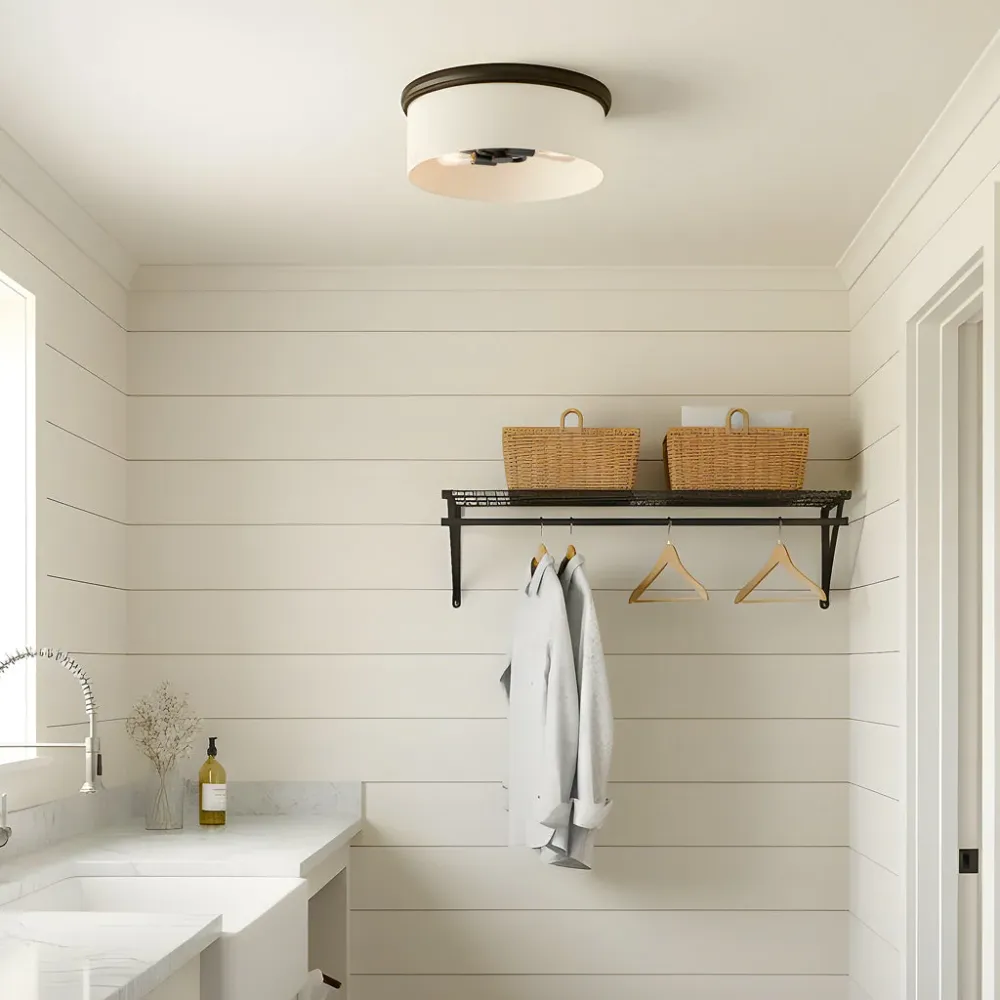 Emrys Moderne Melkglas Opbouwlamp At Ease Home Life
