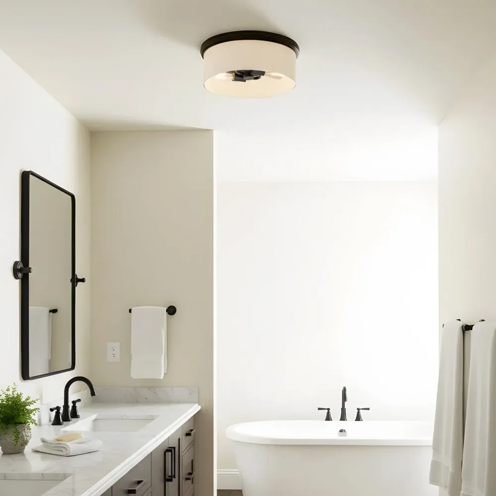 Emrys Moderne Melkglas Opbouwlamp At Ease Home Life